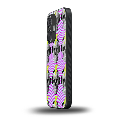 Skull Trip oneplus nord ce 3 mobile cover | shockproof glass phone case