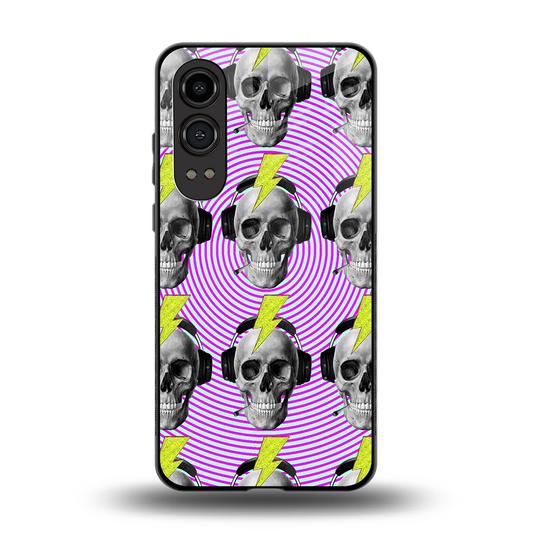 Skull Trip back phone cover | glass case for oneplus nord ce 4 lite