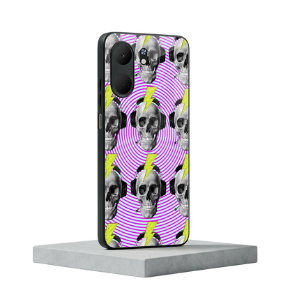 Skull Trip oppo a5x 5g mobile cover | shockproof glass phone case