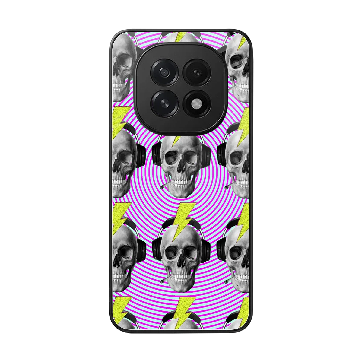 Skull Trip back phone cover | glass case for oppo f29 5g