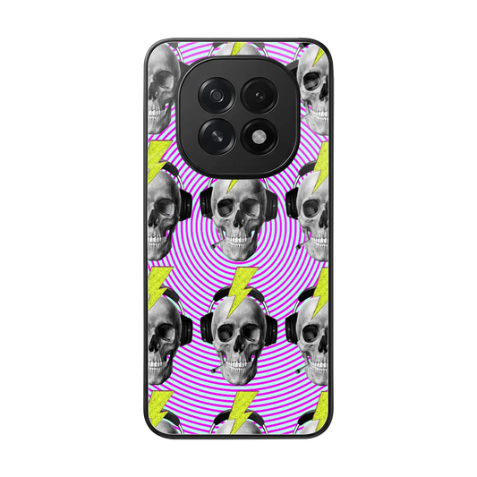 Skull Trip back phone cover | glass case for oppo f29 5g