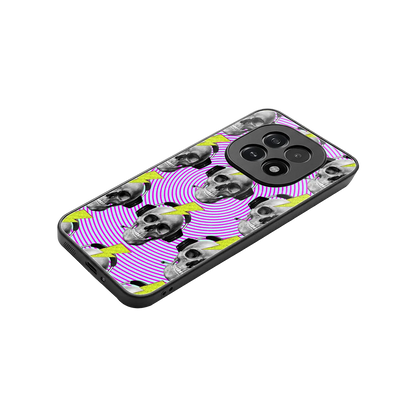 Skull Trip stylish phone case for oppo f29 5g | glossy glass and slim fit