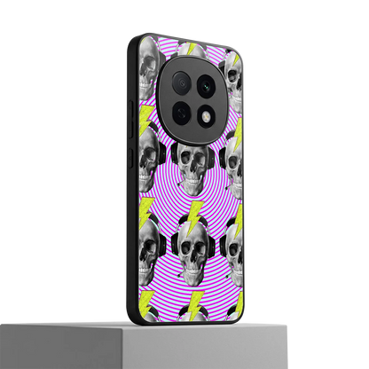 Skull Trip oppo f29 pro 5g mobile cover | shockproof glass phone case