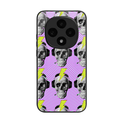 Skull Trip back phone cover | glass case for oppo f31 pro 5g