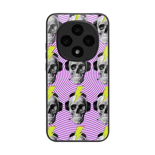 Skull Trip back phone cover | glass case for oppo f31 pro 5g