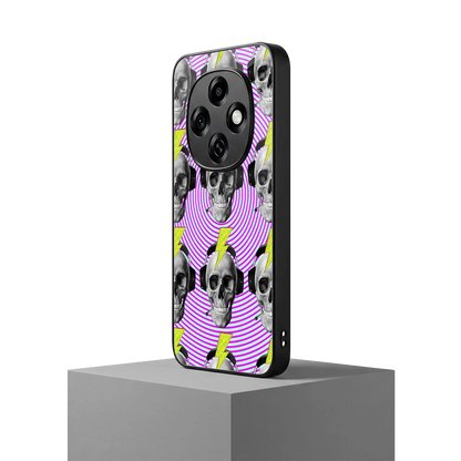 Skull Trip oppo f31 pro 5g mobile cover | shockproof glass phone case