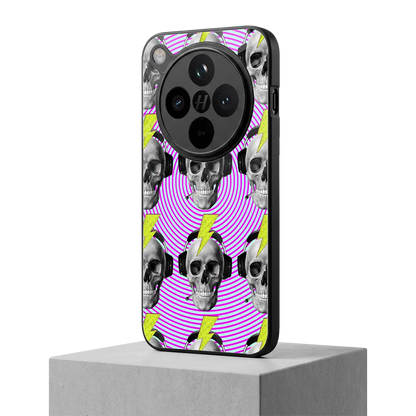 Skull Trip oppo find x8 mobile cover | shockproof glass phone case