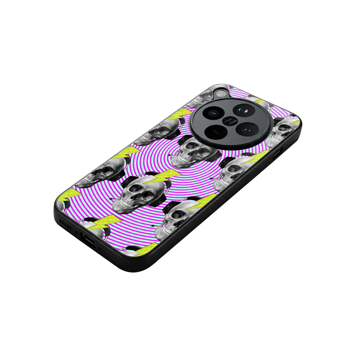 Skull Trip stylish phone case for oppo find x8 | glossy glass and slim fit