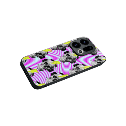 Skull Trip stylish phone case for oppo find x9 | glossy glass and slim fit