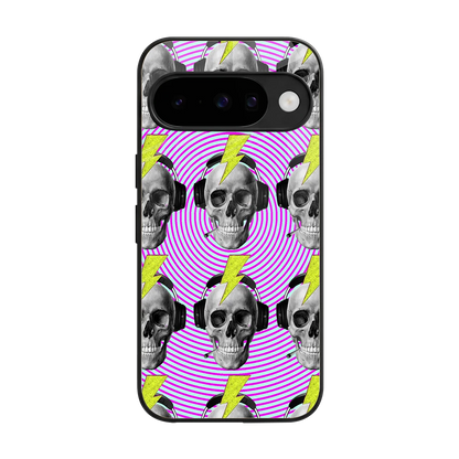 Skull Trip back phone cover | glass case for google pixel 10