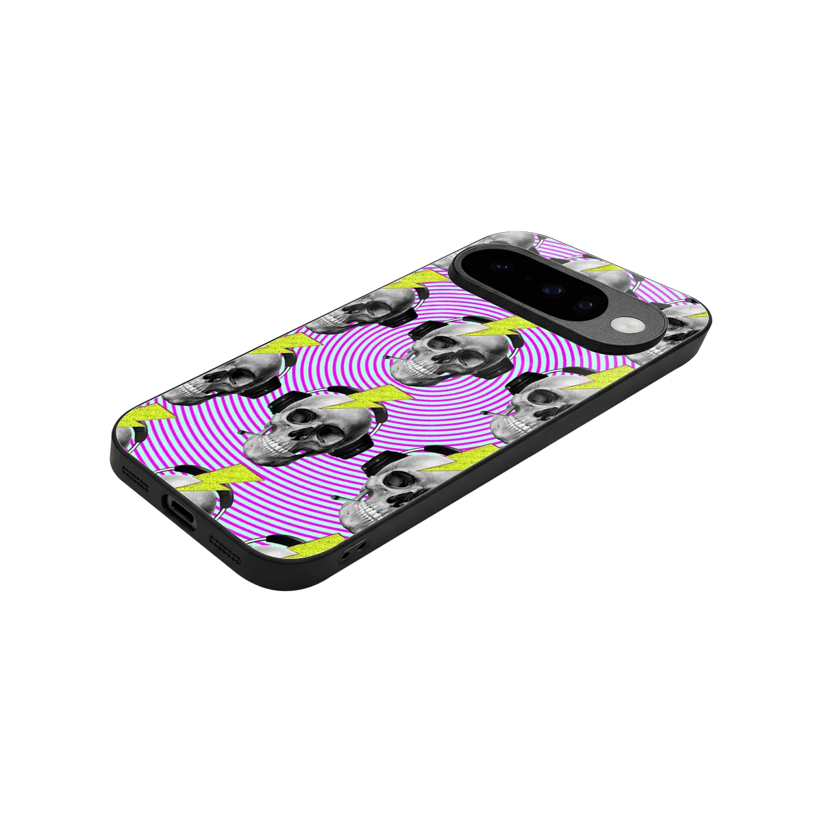 Skull Trip stylish phone case for google pixel 10 | glossy glass and slim fit