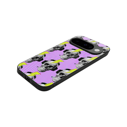 Skull Trip stylish phone case for google pixel 10 | glossy glass and slim fit
