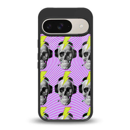 Skull Trip back phone cover | glass case for google pixel 9
