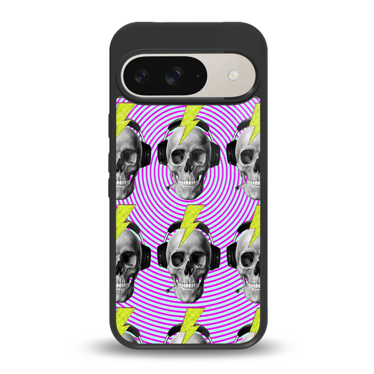 Skull Trip back phone cover | glass case for google pixel 9