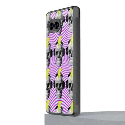Skull Trip google pixel 10a mobile cover | shockproof glass phone case