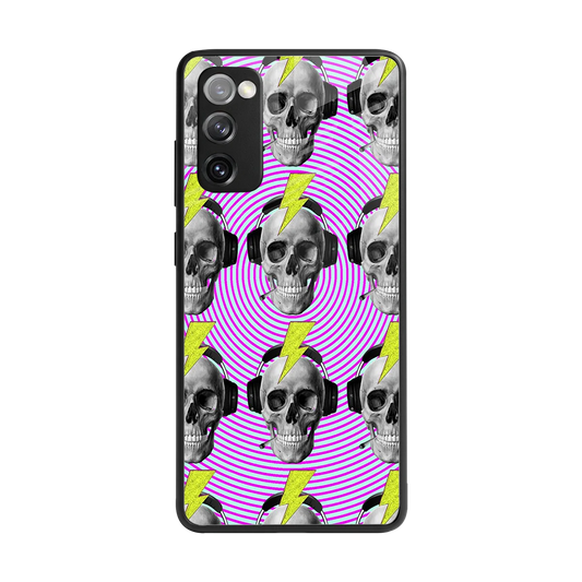 Skull Trip back phone cover | glass case for samsung galaxy s20 fe