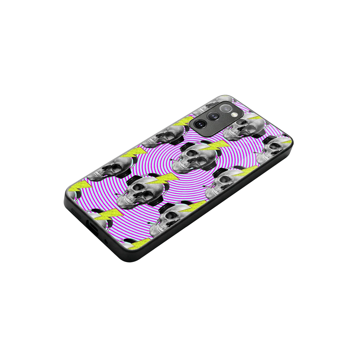 Skull Trip stylish phone case for samsung galaxy s20 fe | glossy glass and slim fit