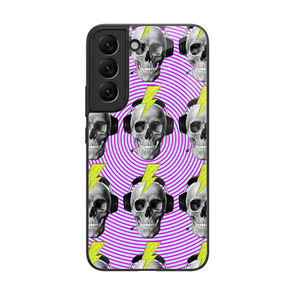 Skull Trip back phone cover | glass case for samsung galaxy s22