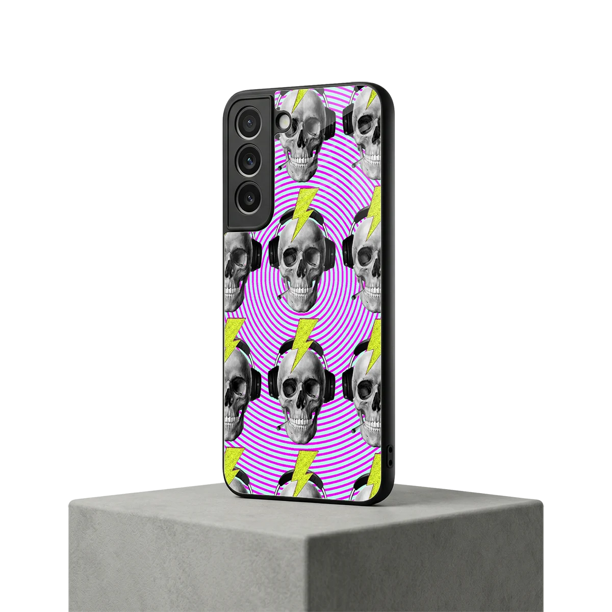 Skull Trip samsung galaxy s22 mobile cover | shockproof glass phone case