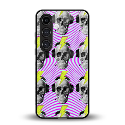 Skull Trip back phone cover | glass case for samsung galaxy s24