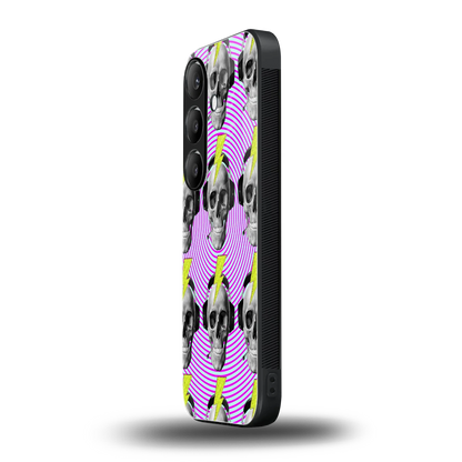 Skull Trip samsung galaxy s24 mobile cover | shockproof glass phone case