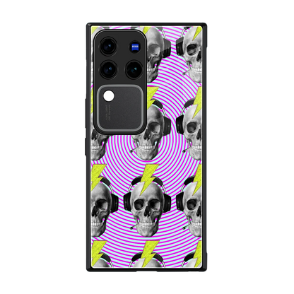 Skull Trip back phone cover | glass case forvivo v30 pro