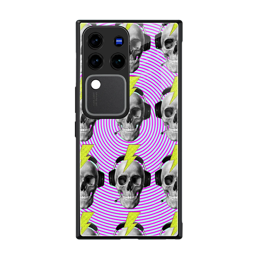 Skull Trip back phone cover | glass case forvivo v30 pro
