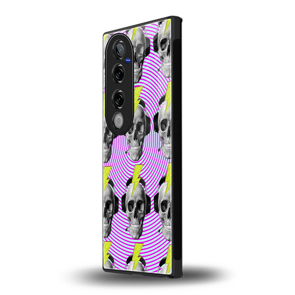 Skull Trip vivo v40 pro mobile cover | shockproof glass phone case