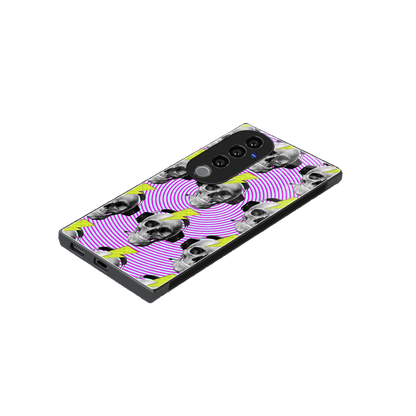 Skull Trip stylish phone case for vivo v40 pro | glossy glass and slim fit