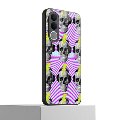 Skull Trip vivo v70 fe mobile cover | shockproof glass phone case