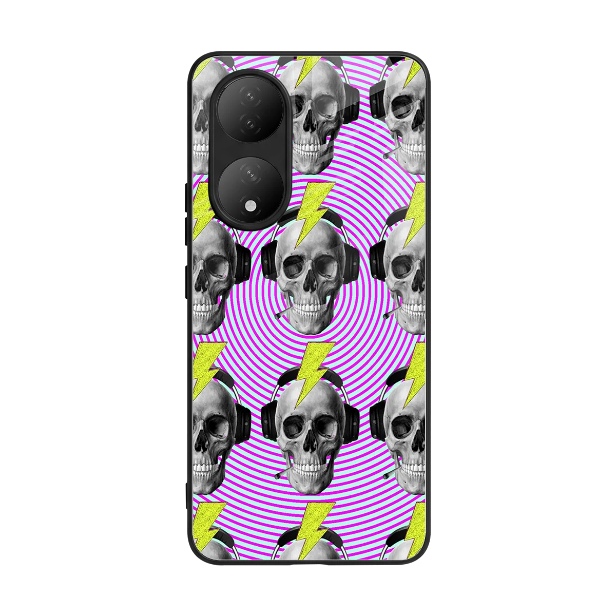 Skull Trip back phone cover | glass case for Vivo-y100