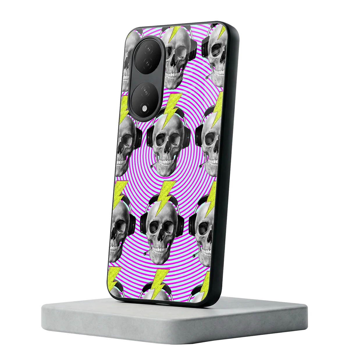 Skull Trip Vivo-y100 mobile cover | shockproof glass phone case