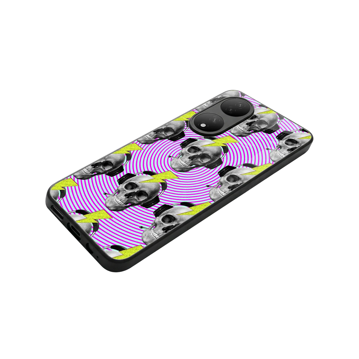 Skull Trip stylish phone case for Vivo-y100 | glossy glass and slim fit