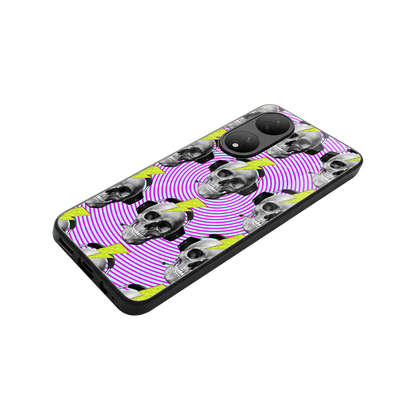 Skull Trip stylish phone case for Vivo-y100 | glossy glass and slim fit