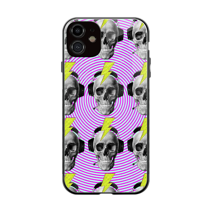 Skull Trip back phone cover | glass case for iphone 11