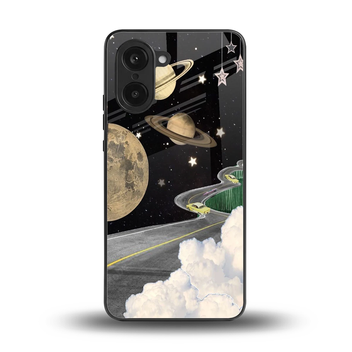 Skyline Galaxy back phone cover | glass case for oneplus nord ce5 5g