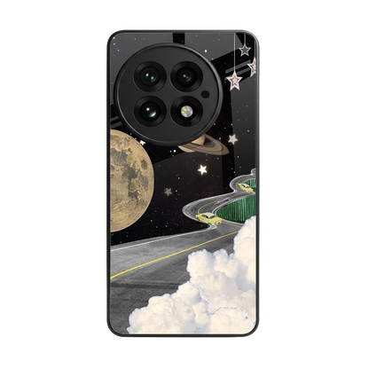 Skyline Galaxy back phone cover | glass case for oneplus 13