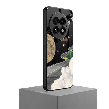 Skyline Galaxy oneplus 13 mobile cover | shockproof glass phone case