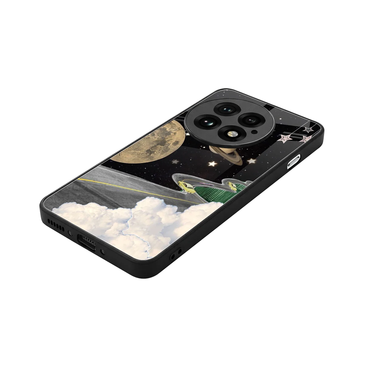 Skyline Galaxy stylish phone case for oneplus 13 | glossy glass and slim fit