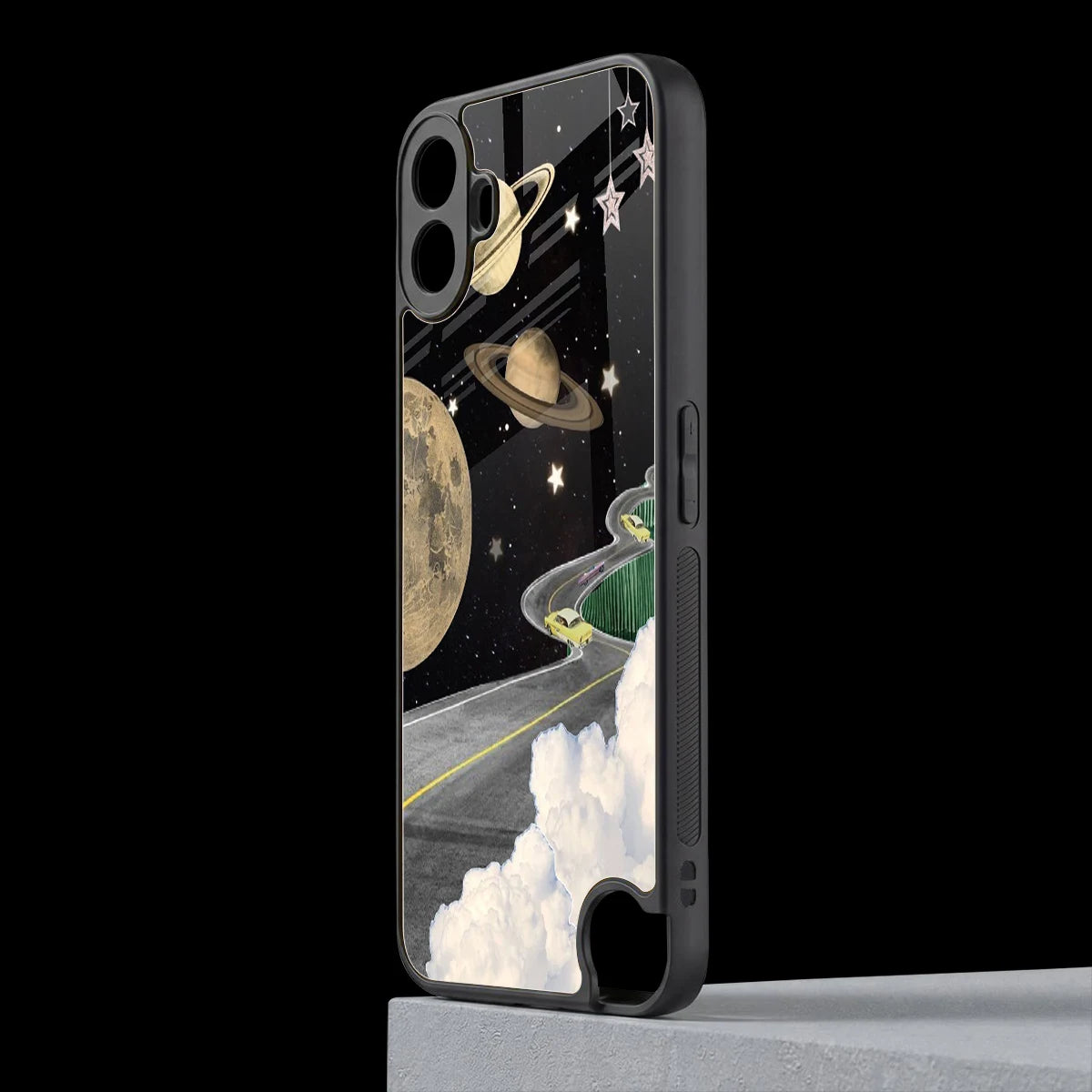 Skyline Galaxy cmf nothing phone 1 mobile cover | shockproof glass phone case