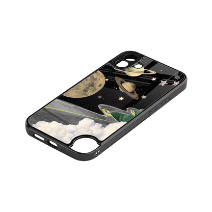 Skyline Galaxy stylish phone case for cmf nothing phone 1 | glossy glass and slim fit