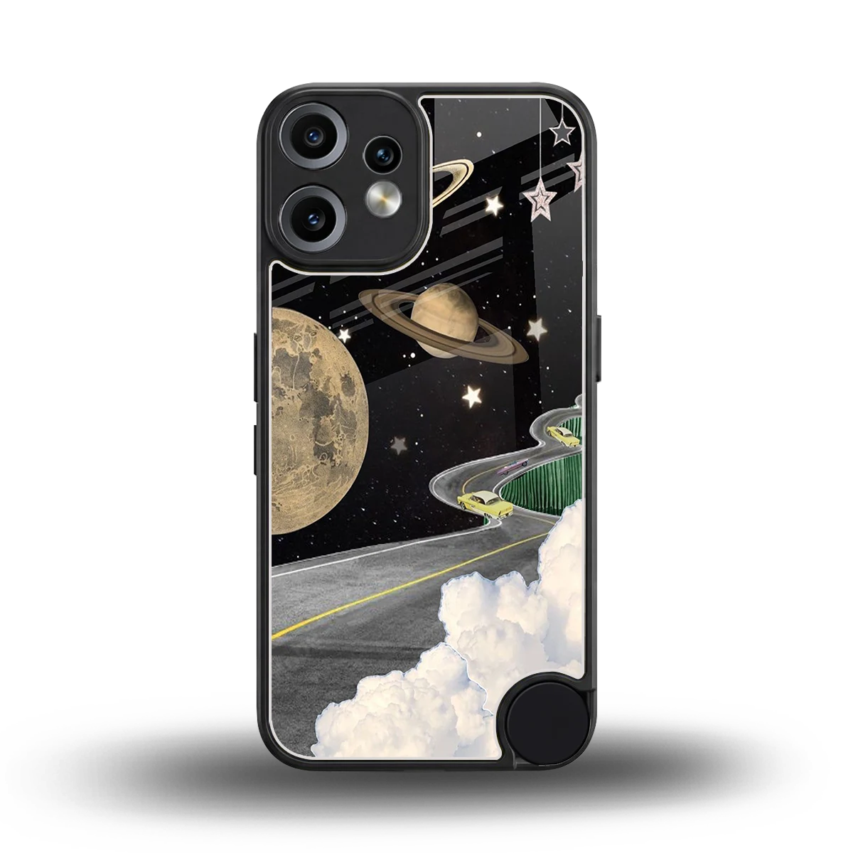 Skyline Galaxy back phone cover | glass case for cmf nothing phone 2 pro