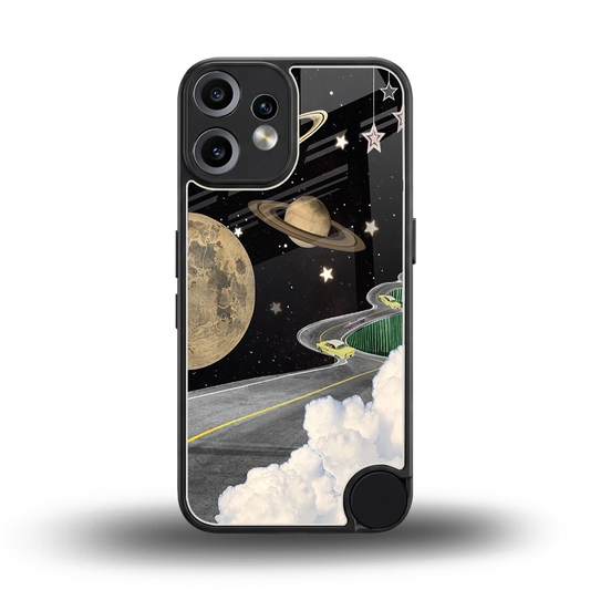 Skyline Galaxy back phone cover | glass case for cmf nothing phone 2 pro