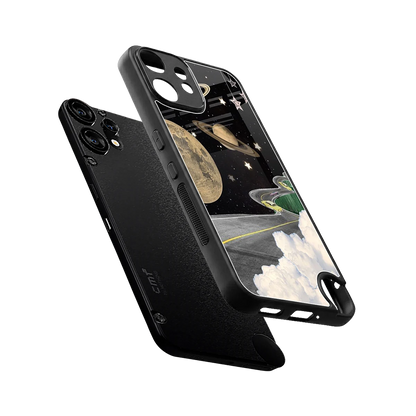 Skyline Galaxy sleek cmf nothing phone 2 pro cover with tempered glass back and TPU edges