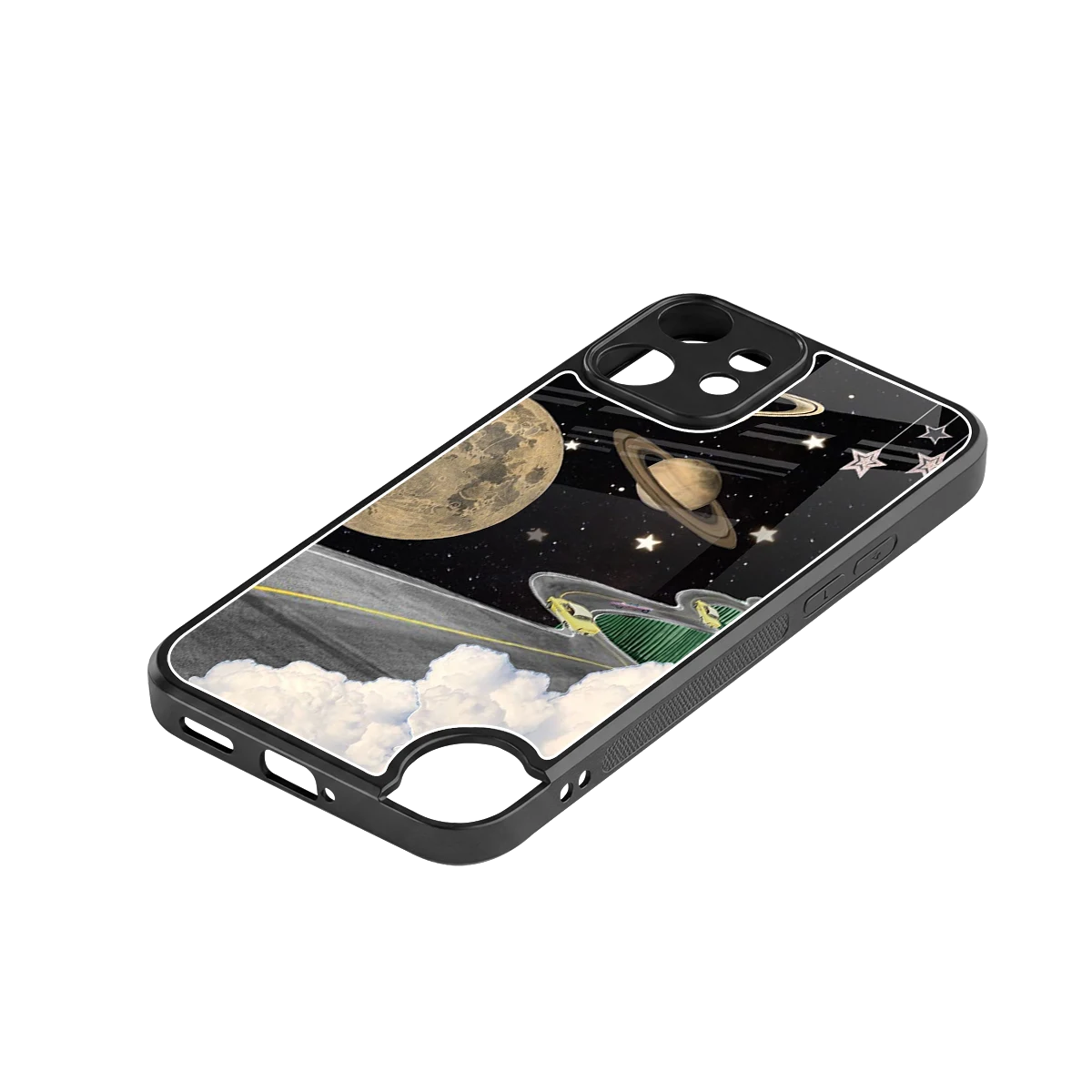 Skyline Galaxy stylish phone case for cmf nothing phone 2 pro | glossy glass and slim fit