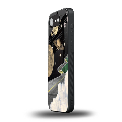 Skyline Galaxy iphone 16e mobile cover | shockproof glass phone case