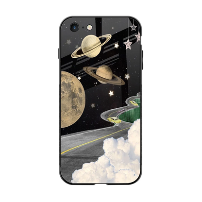 Skyline Galaxy back phone cover | glass case for iphone 6
