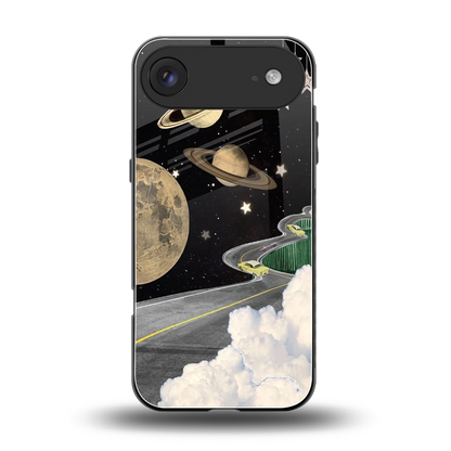 Skyline Galaxy back phone cover | glass case for iphone air