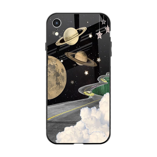 Skyline Galaxy back phone cover | glass case for iphone xr