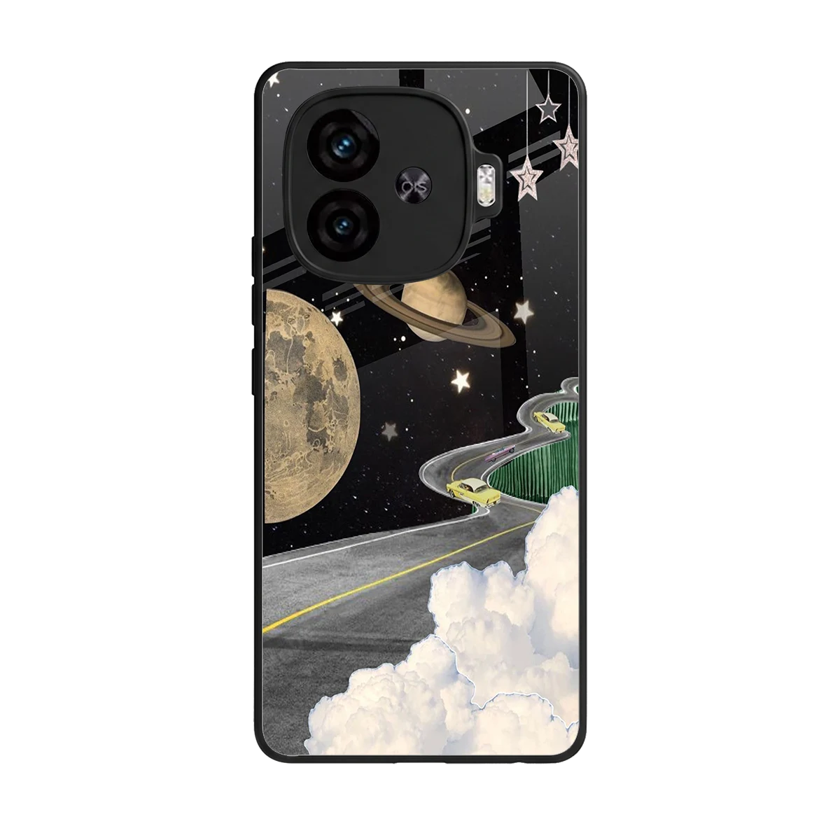 Skyline Galaxy back phone cover | glass case for iqoo neo 10r 5g